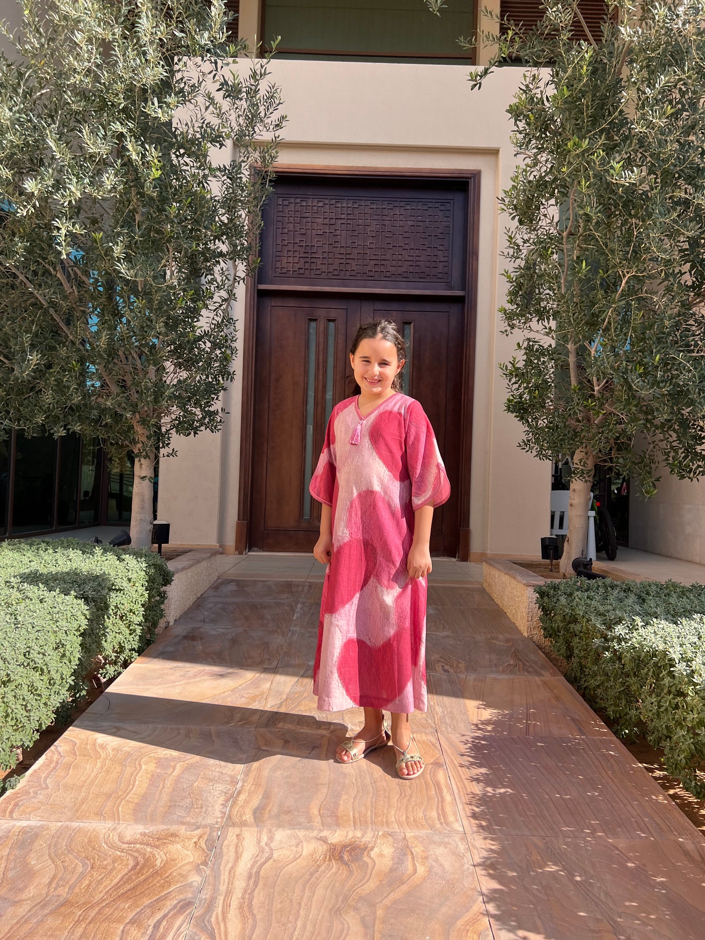 Hearts Kaftan - Kids