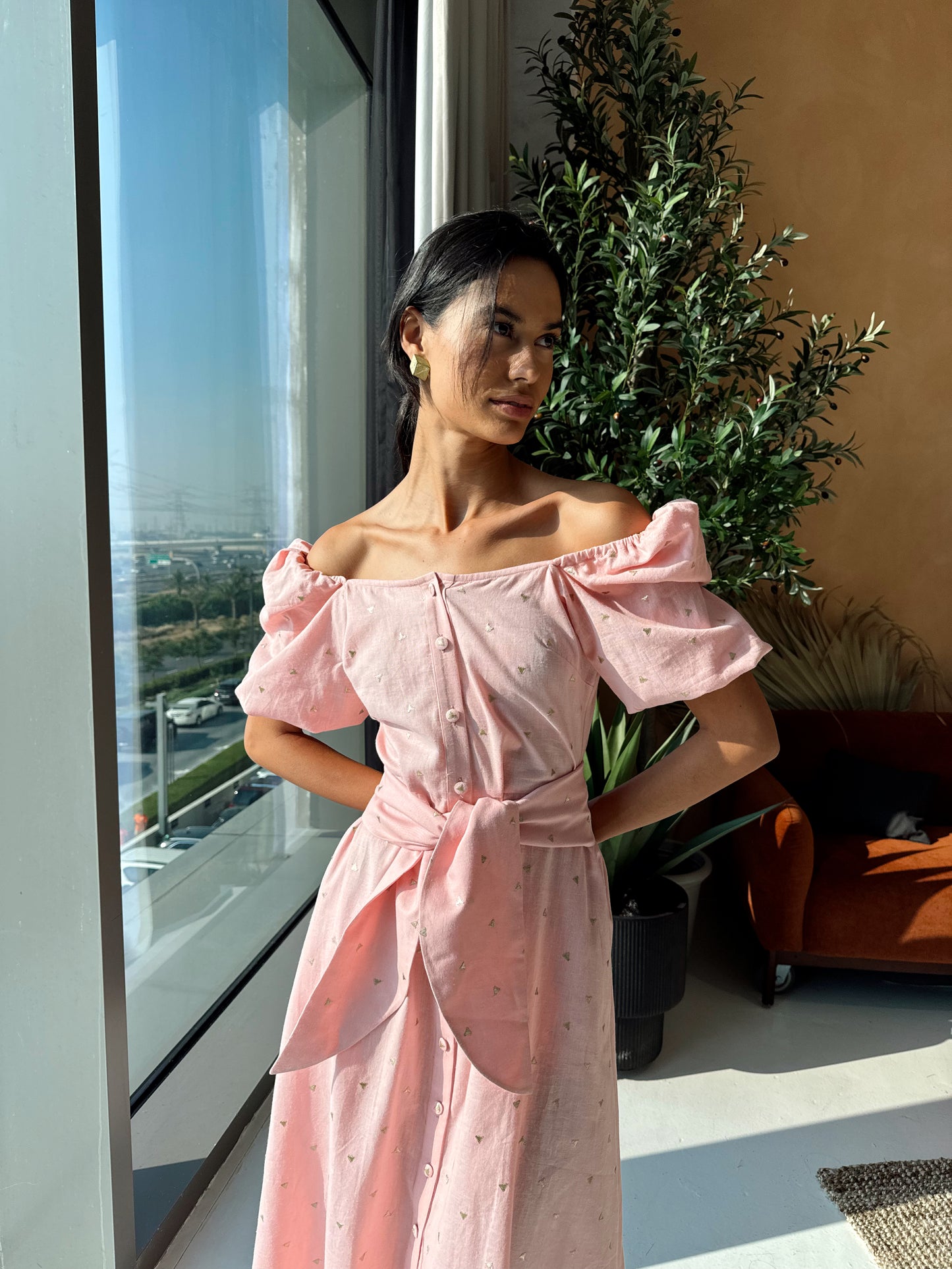 Mallorca Dress Pink - EDS047