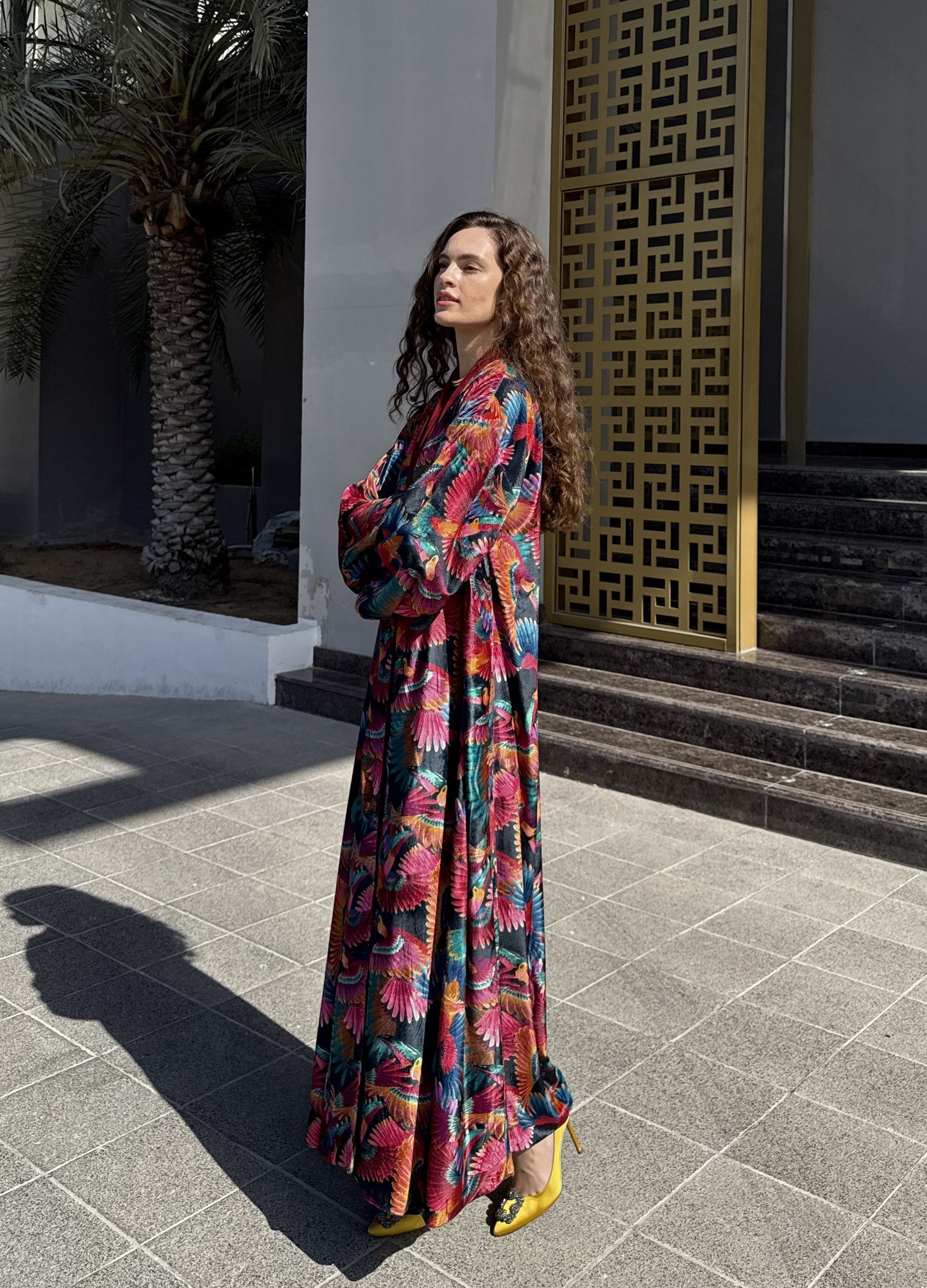 Yamama Velvet Abaya