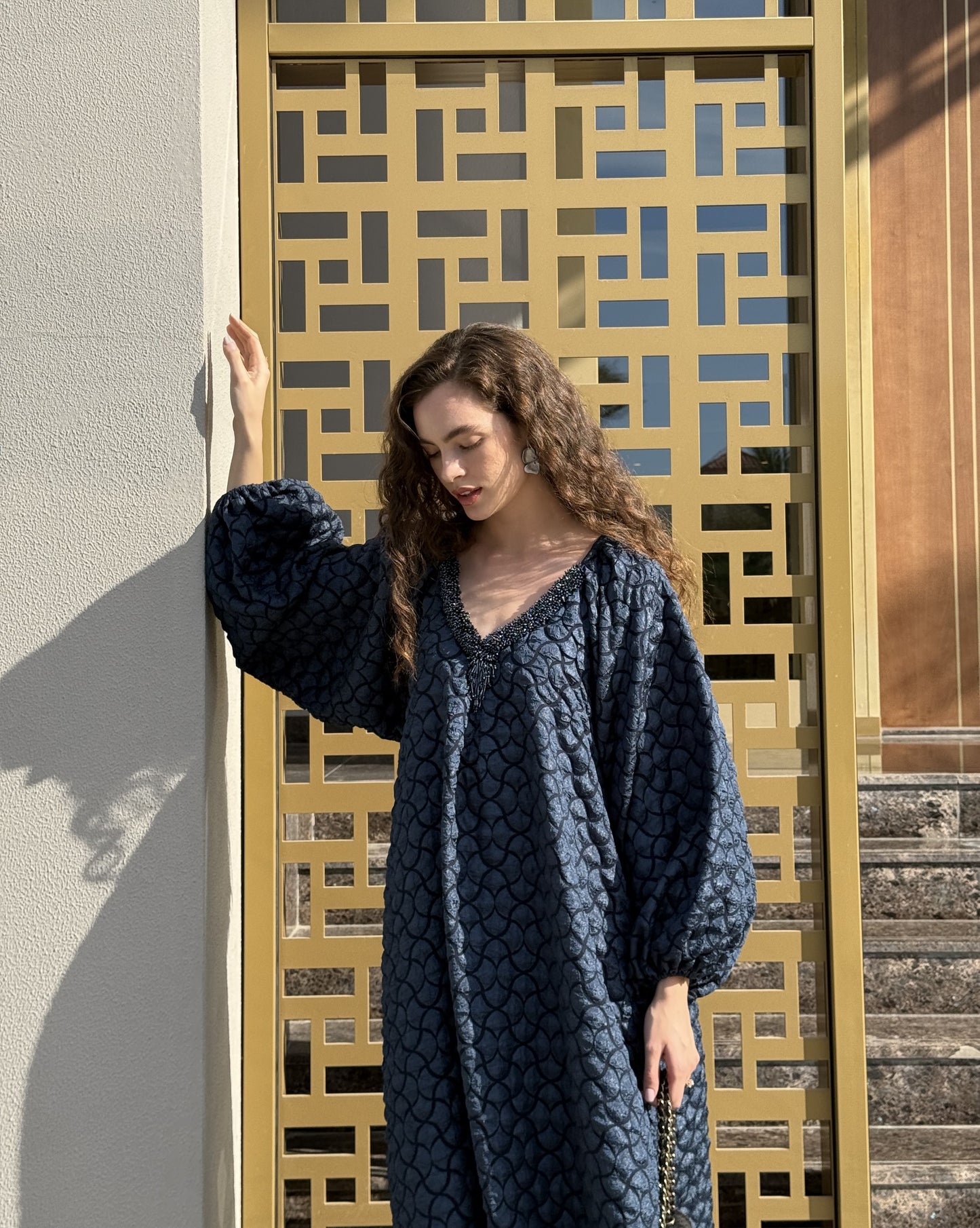 Malika Kaftan - Navy