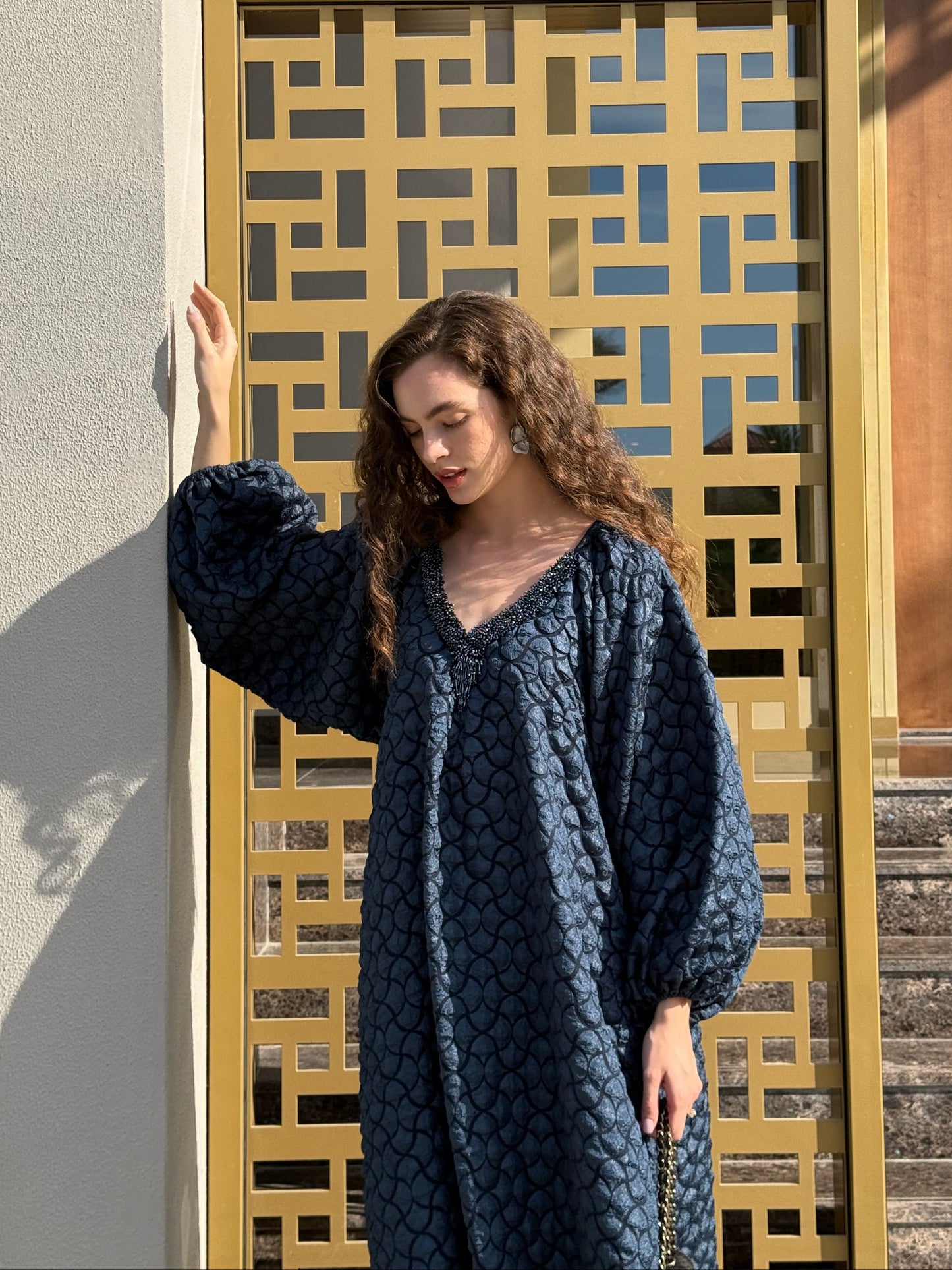Malika Kaftan - Navy