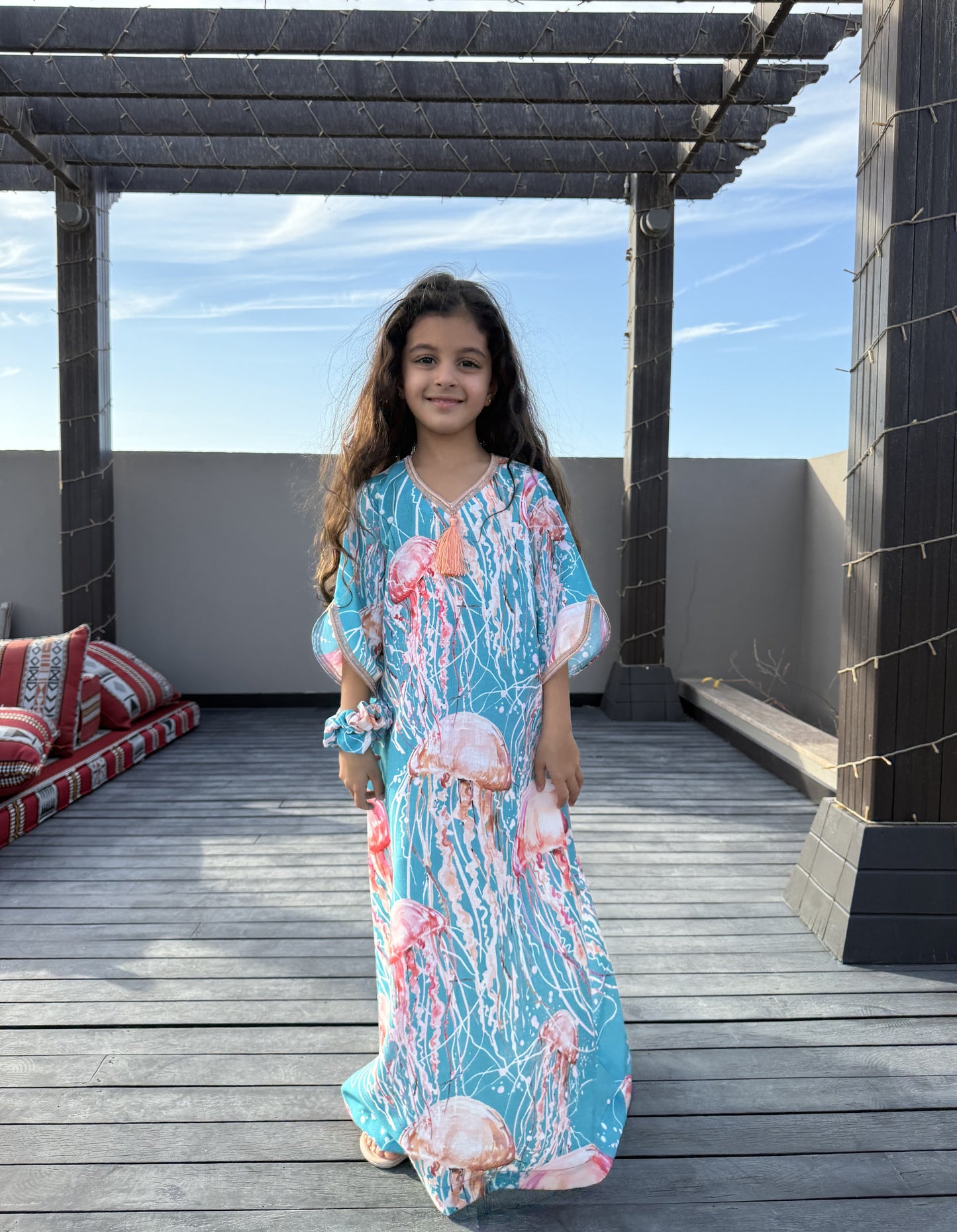 Jelly Fish Kaftan - Kids