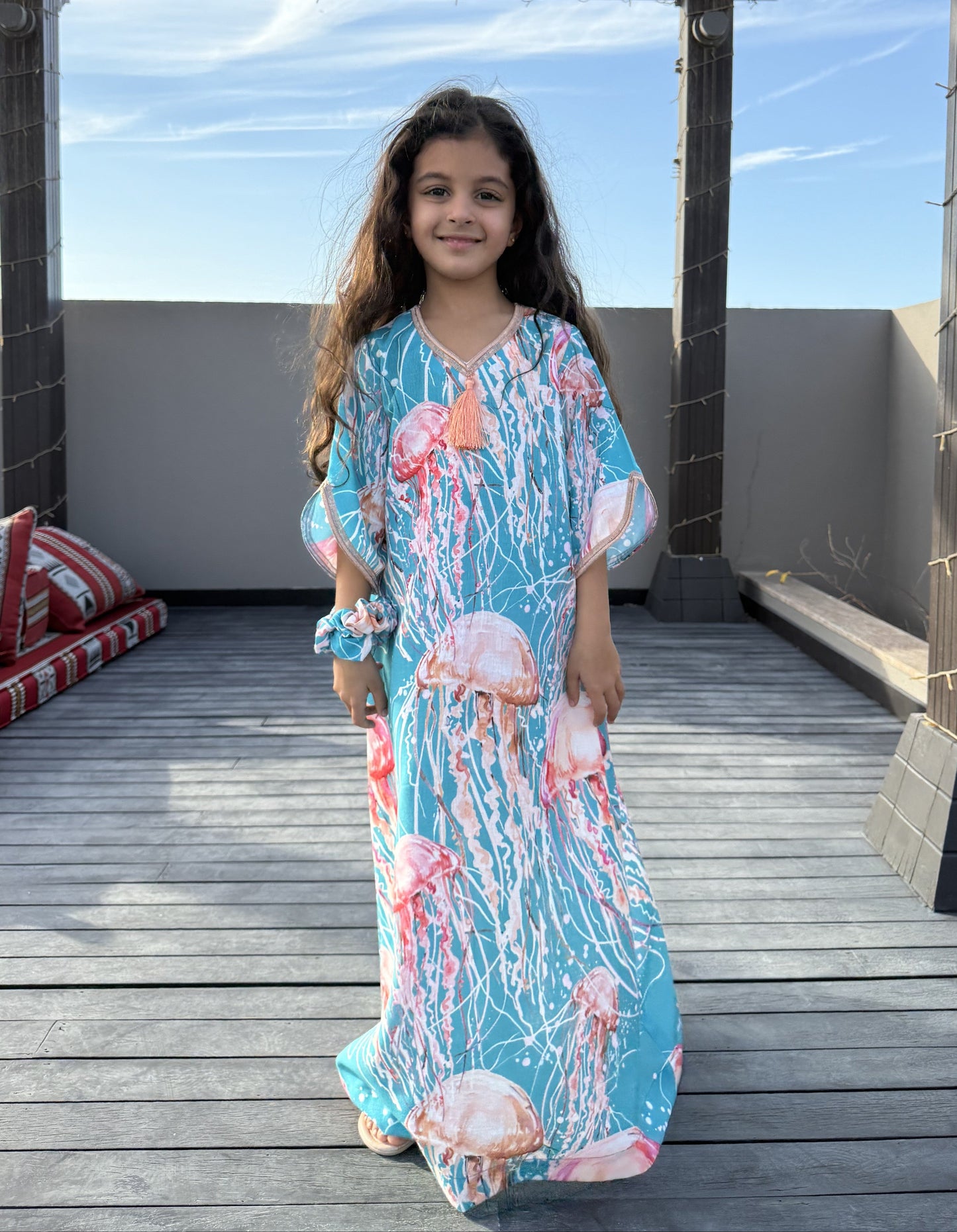 Jelly Fish Kaftan - Kids
