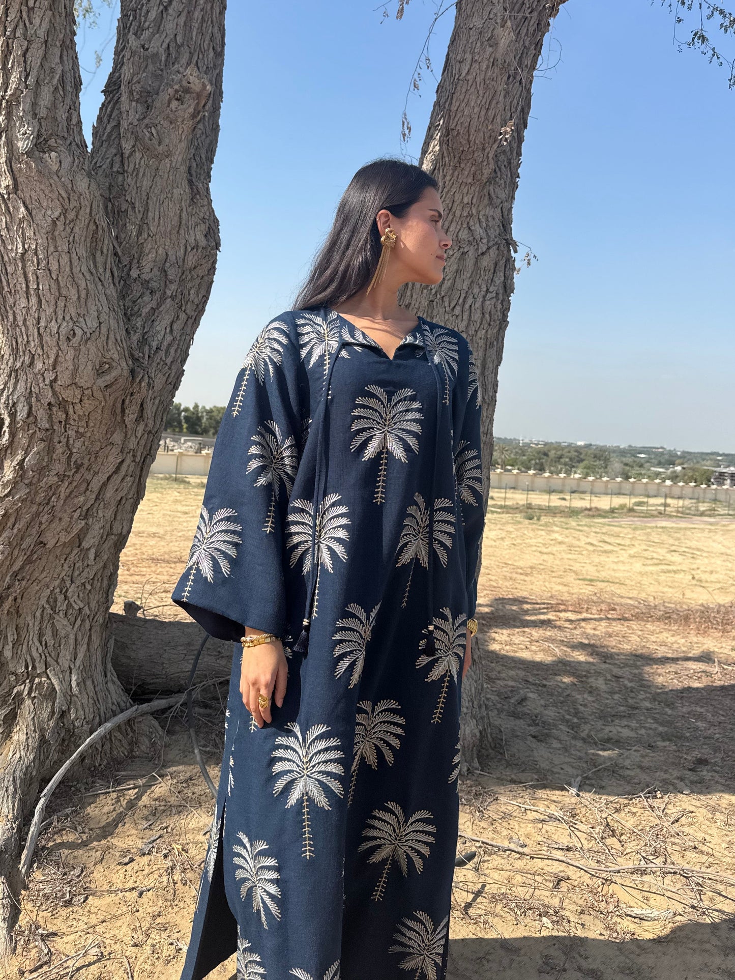 Palmara Kaftan - Navy