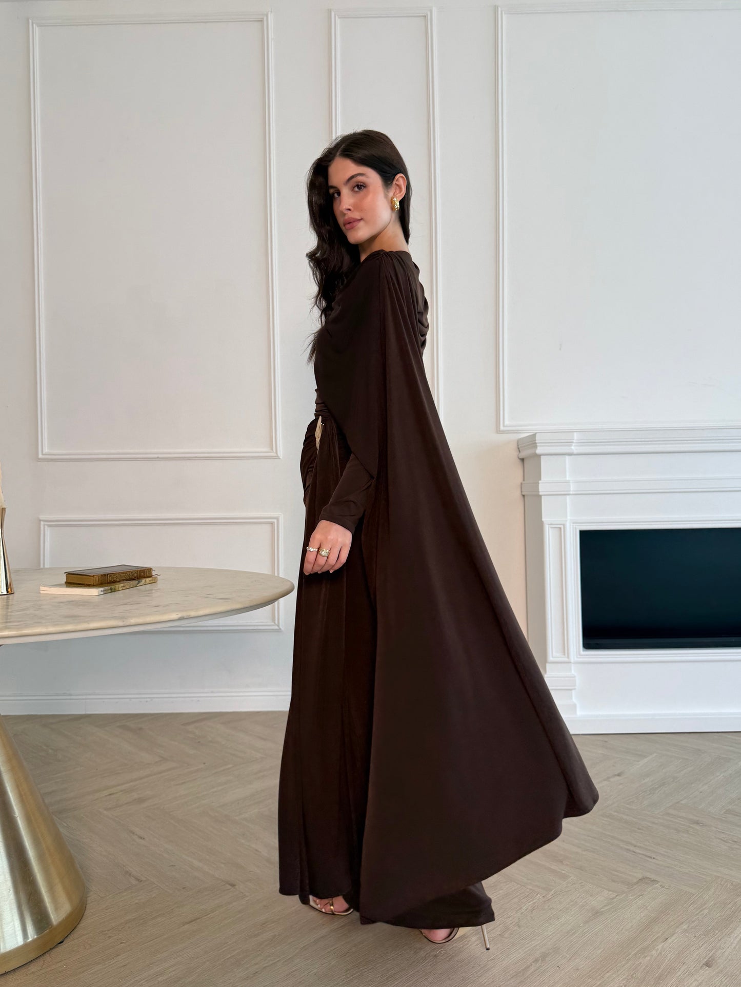 Elan Dress - Brown