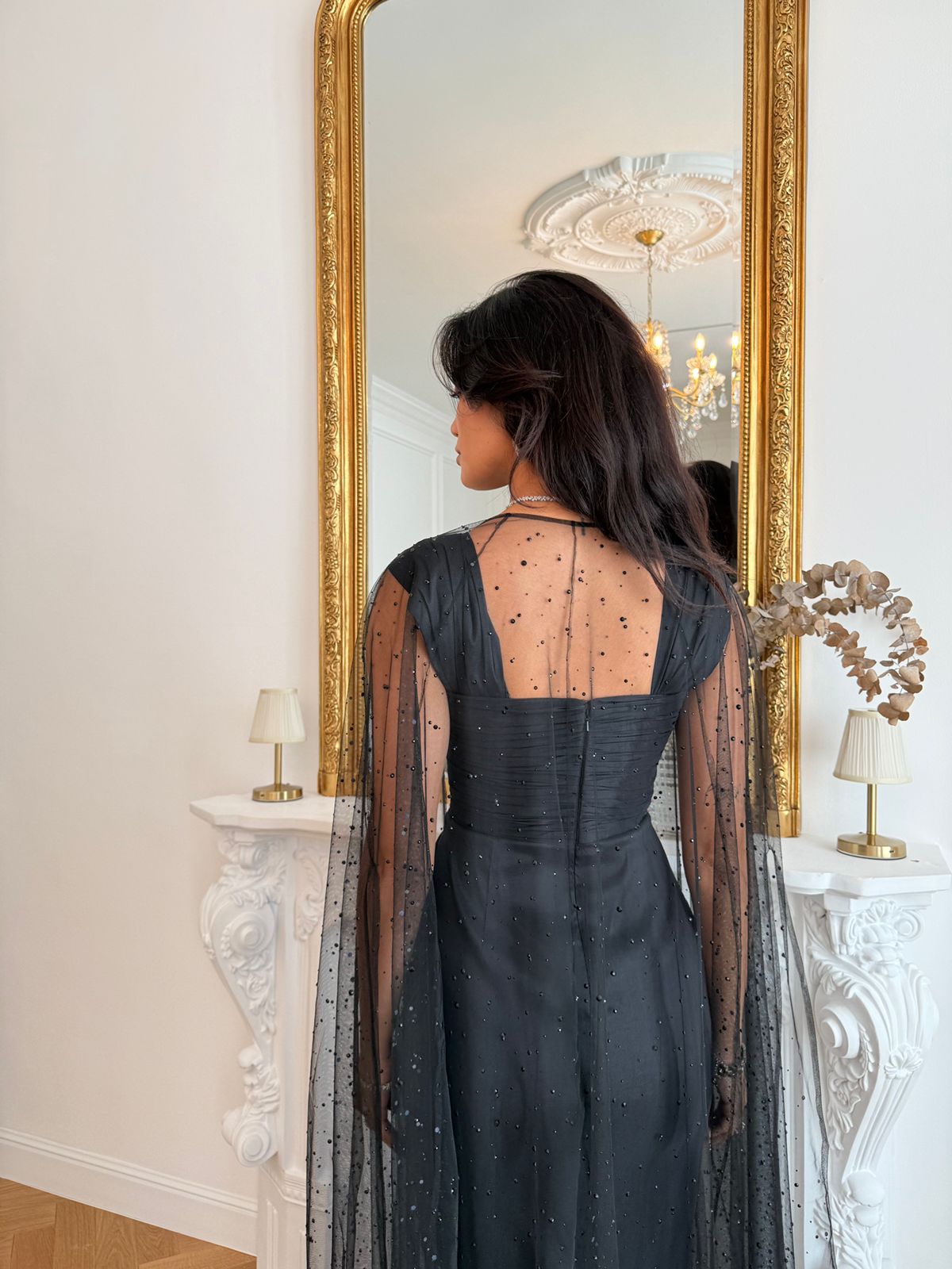 Selene Abaya - Black