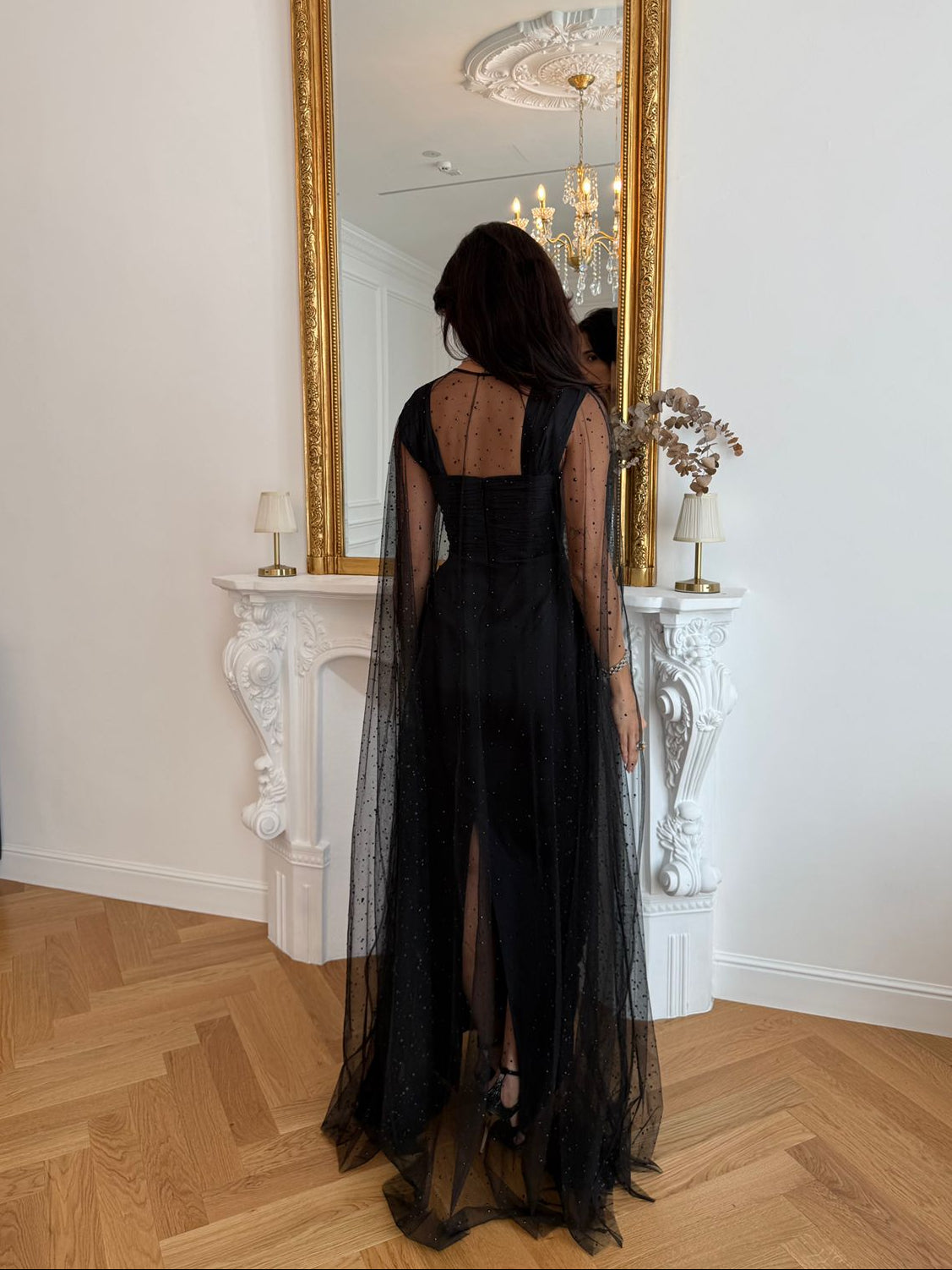 Selene Abaya - Black