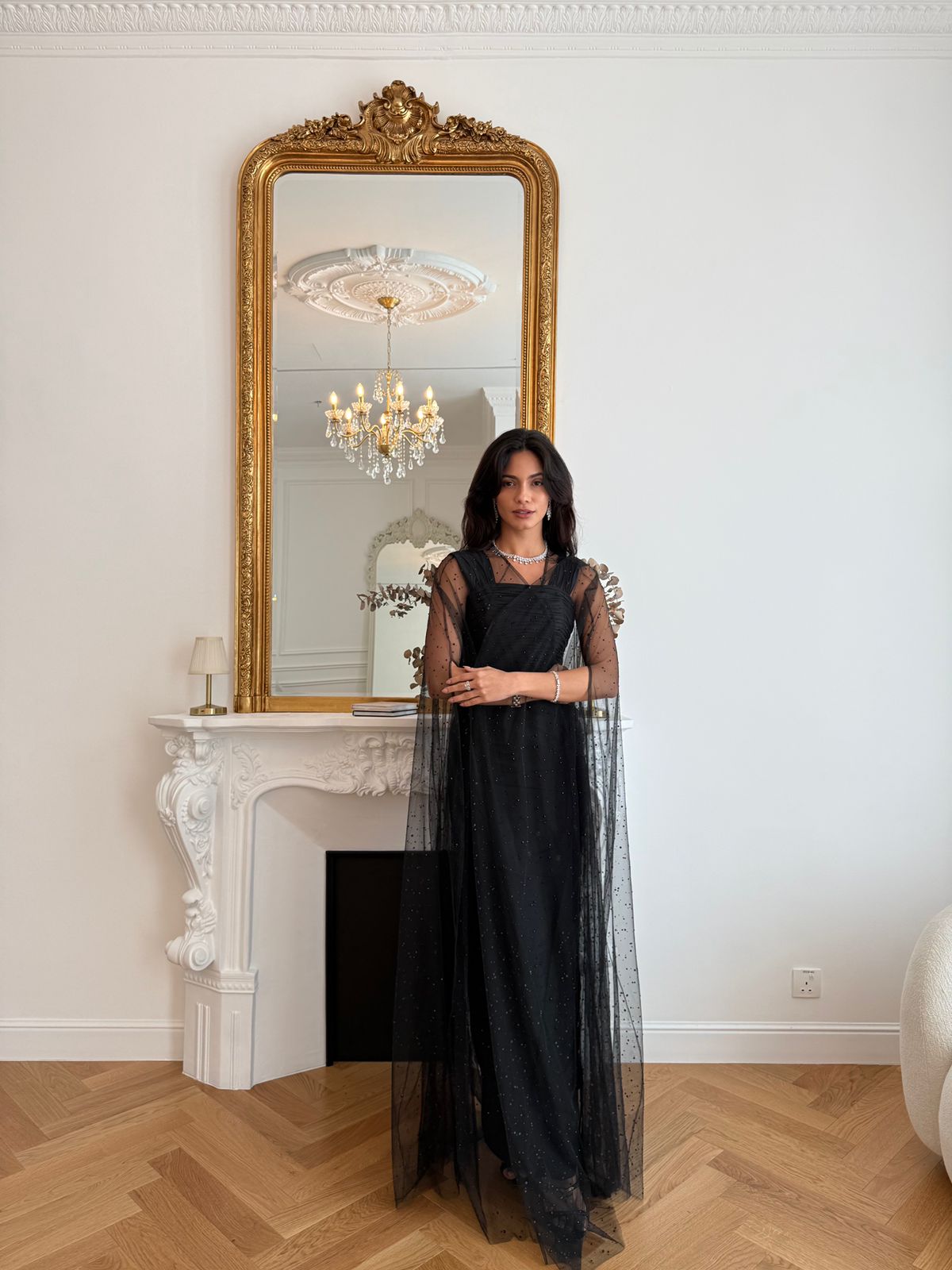 Selene Abaya - Black