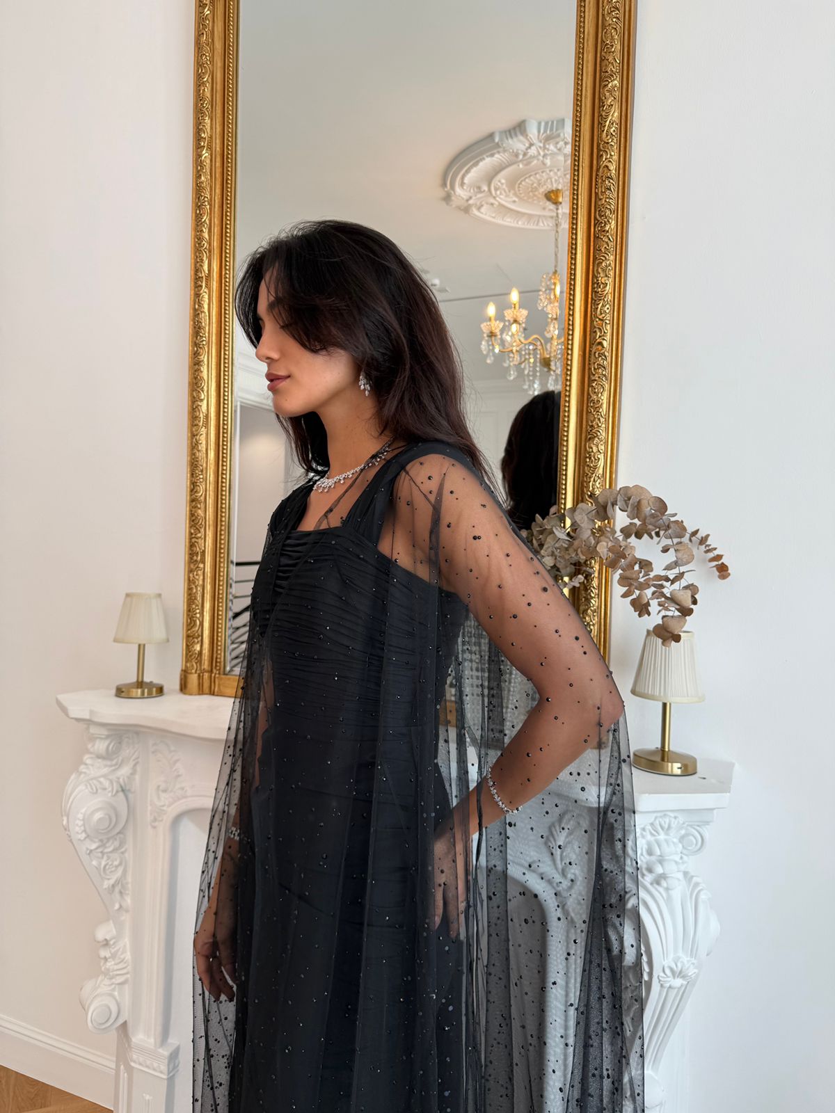 Selene Abaya - Black