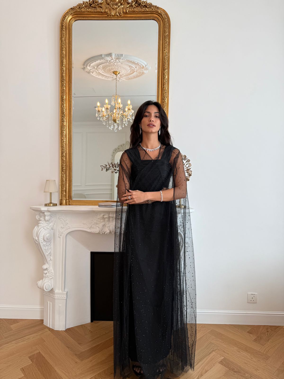 Selene Abaya - Black
