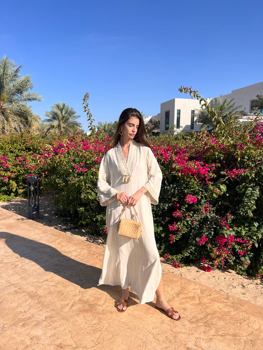 Maram Linen Kaftan