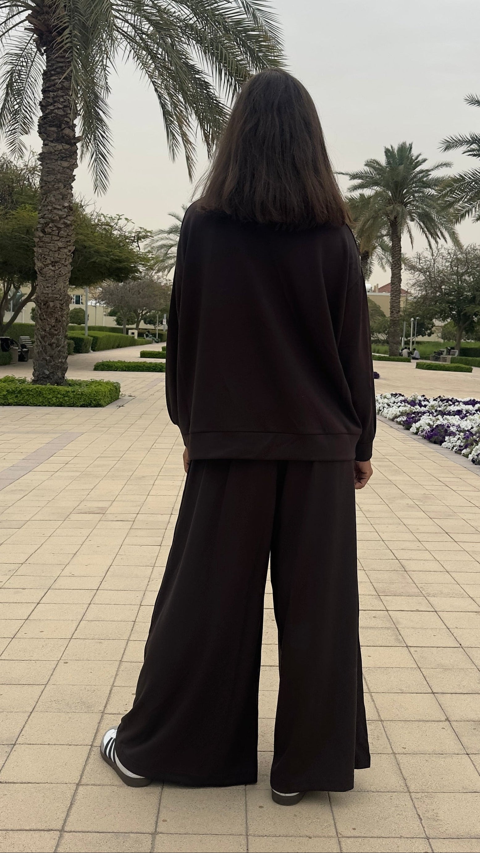 طقم الانسياب - بني