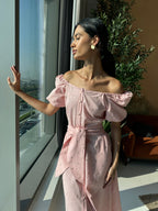Mallorca Dress Pink - EDS047