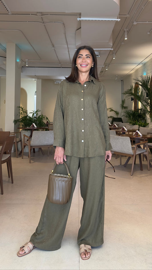 The Talia Set - Olive Green