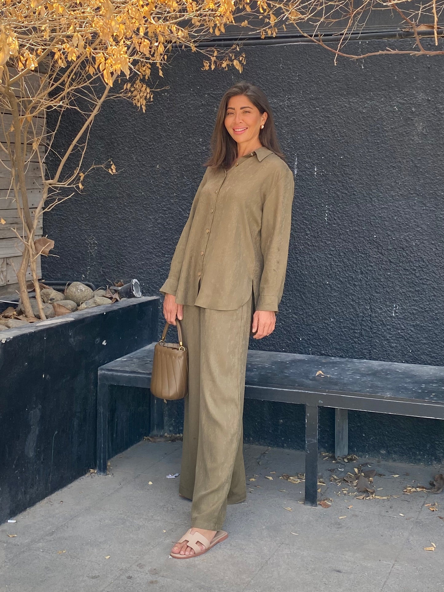 The Talia Set - Olive Green