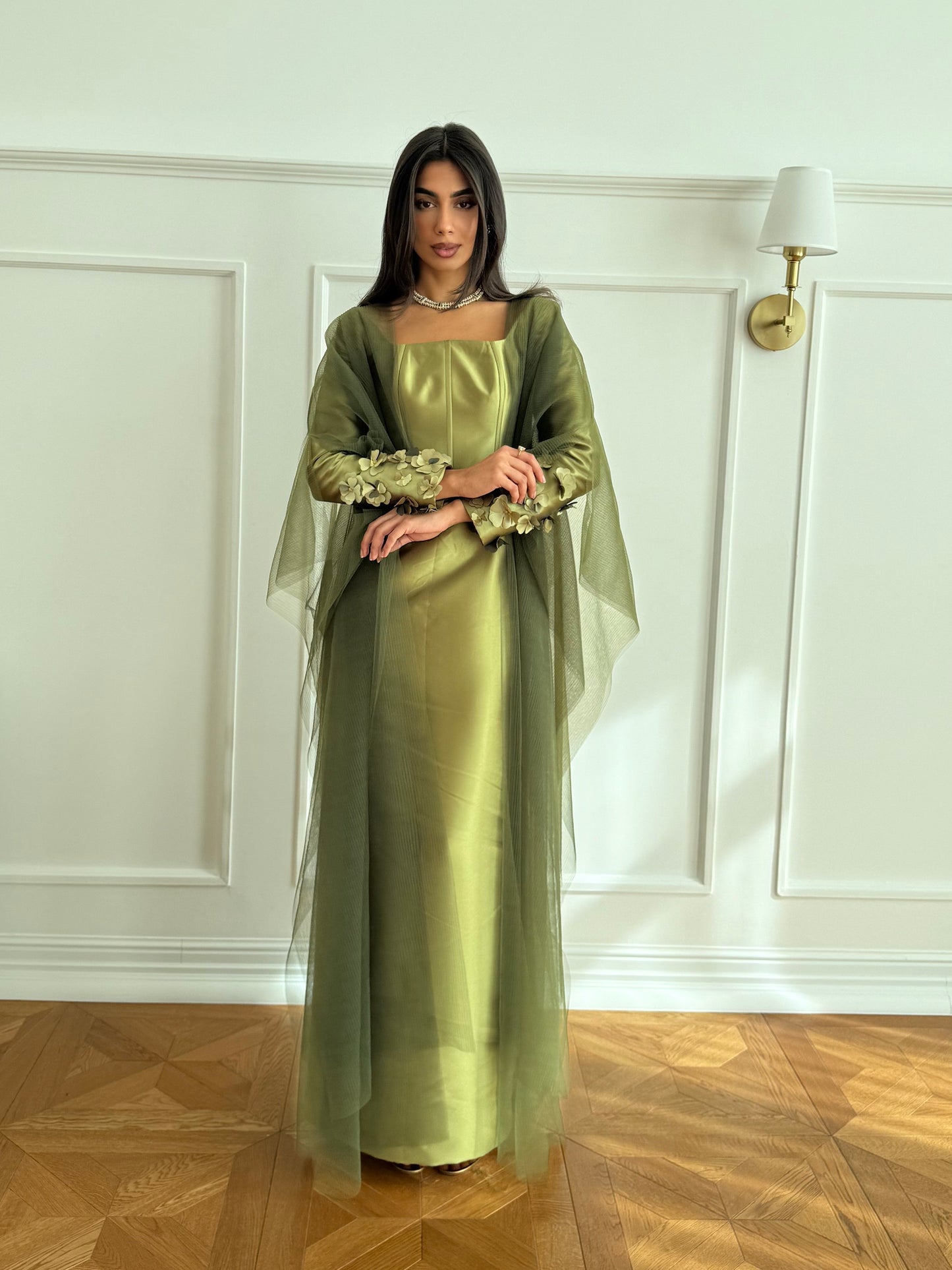 Ghazal Dress with Abaya