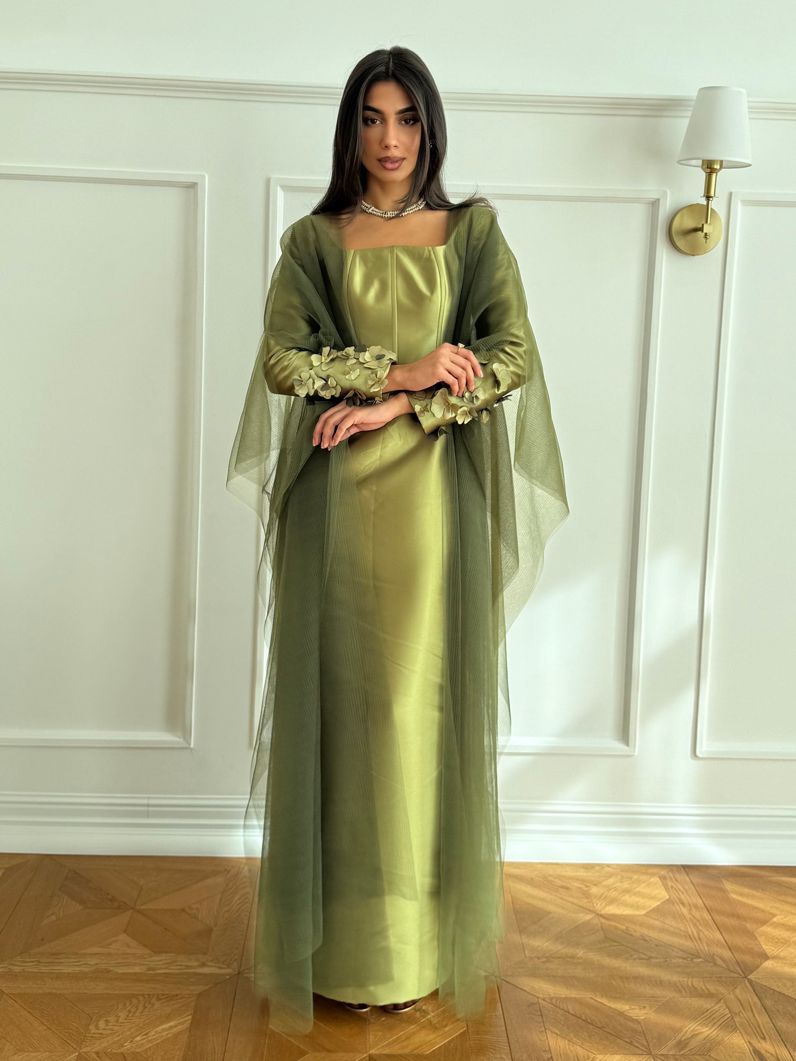 Ghazal Dress with Abaya