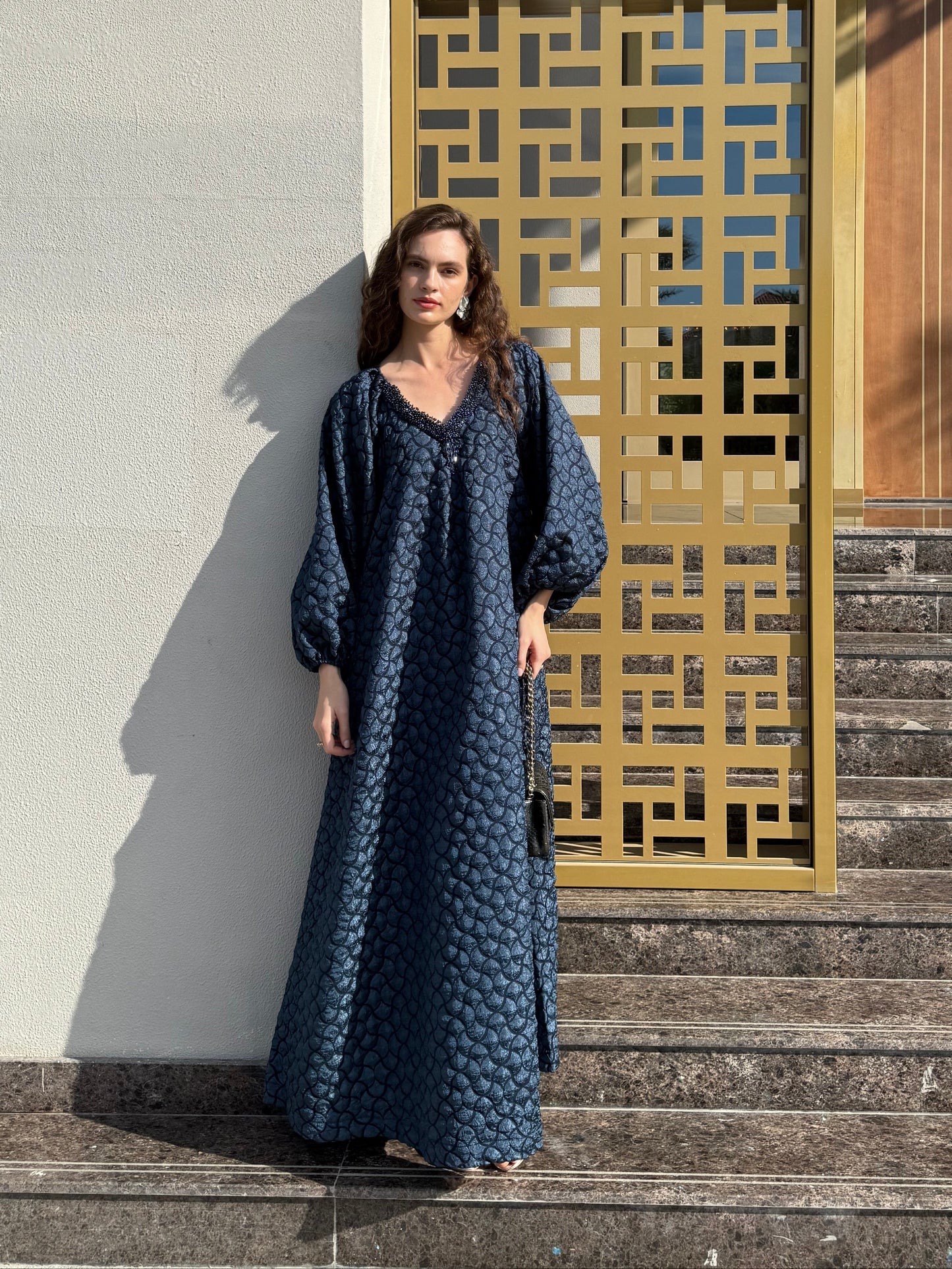 Malika Kaftan - Navy