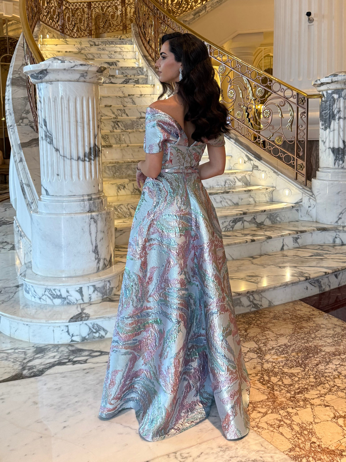 Celene Azure Dress