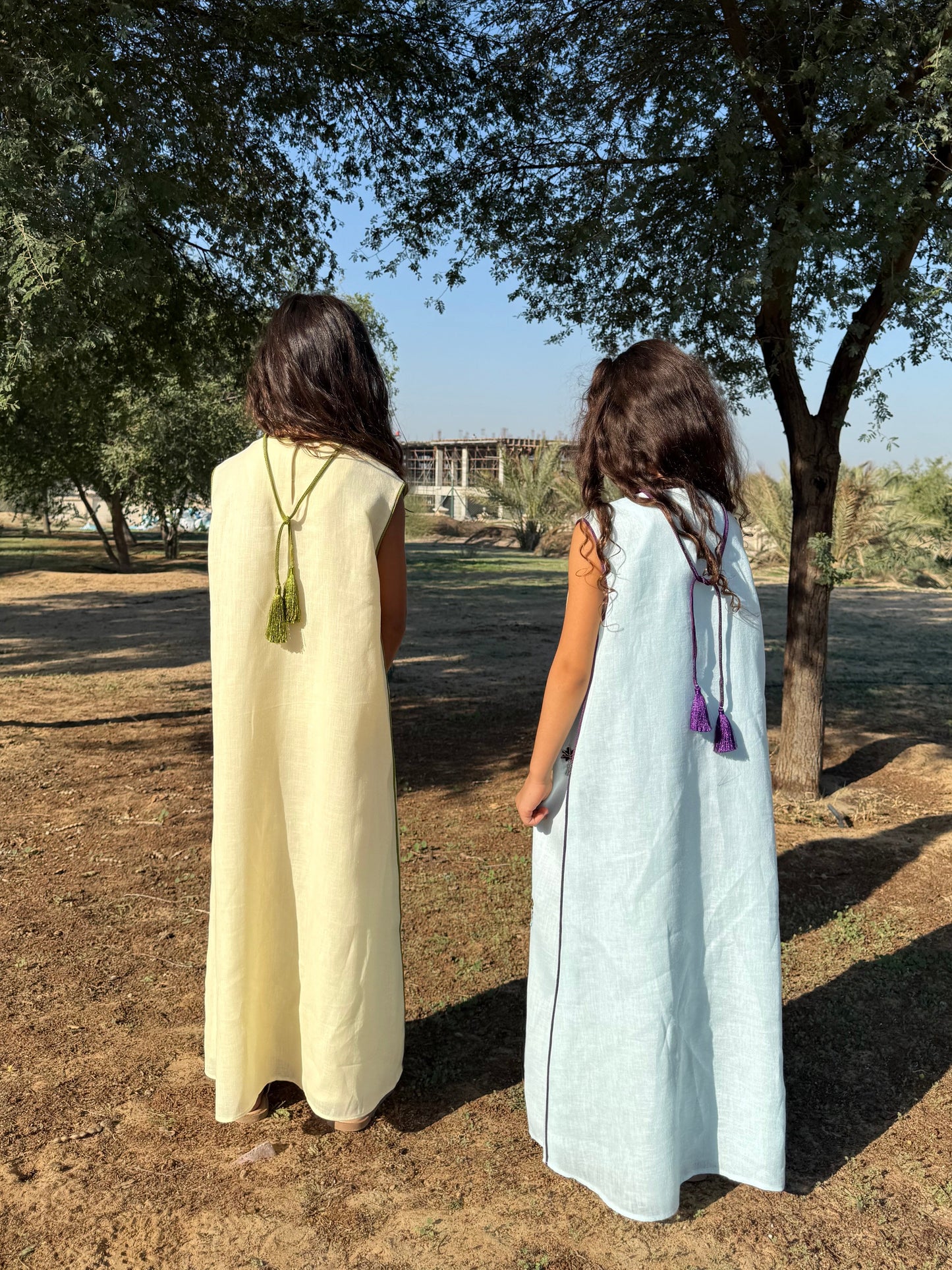 Luna Kids Kaftan- Yellow