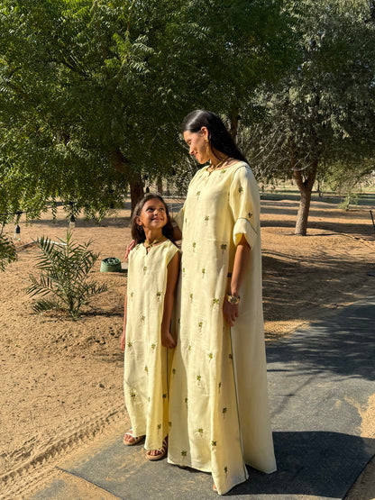 Luna Kaftan - Yellow