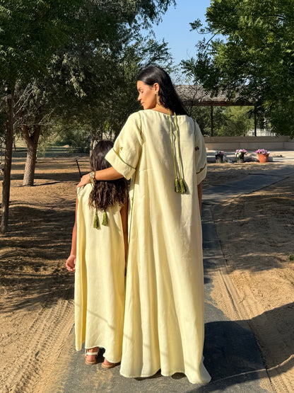 Luna Kaftan - Yellow