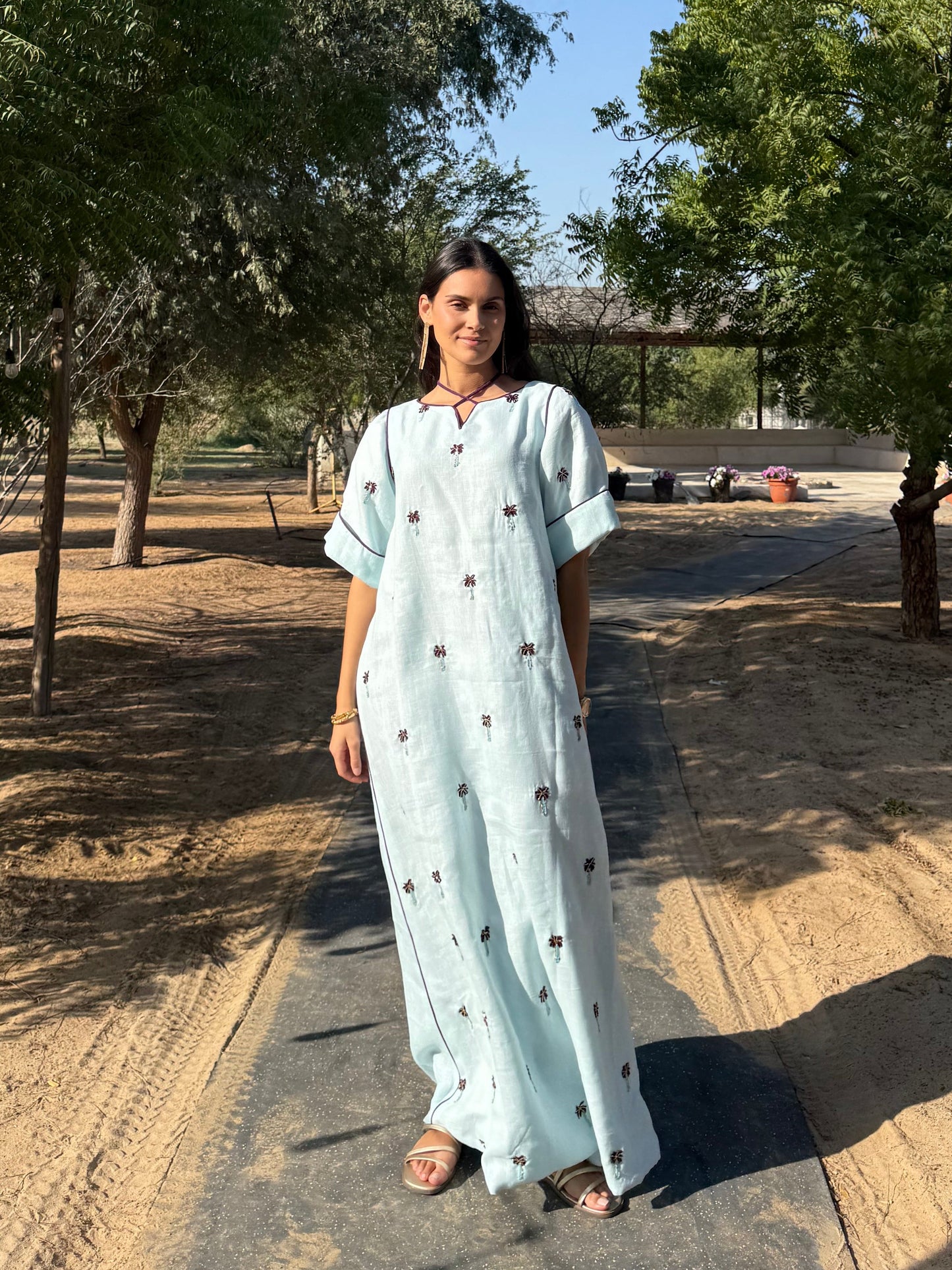 Luna Kaftan - Blue