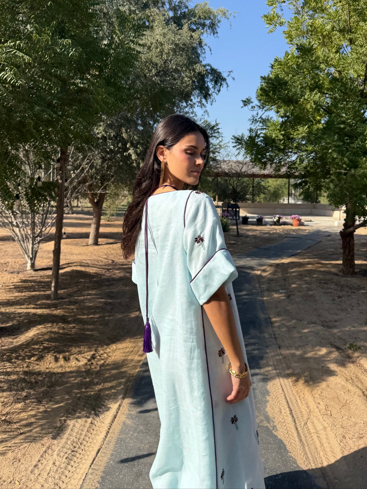 Luna Kaftan - Blue