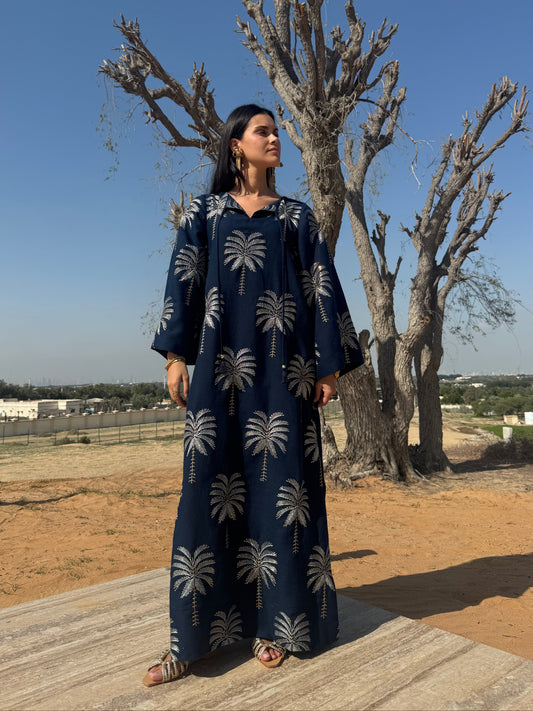Palmara Kaftan - Navy