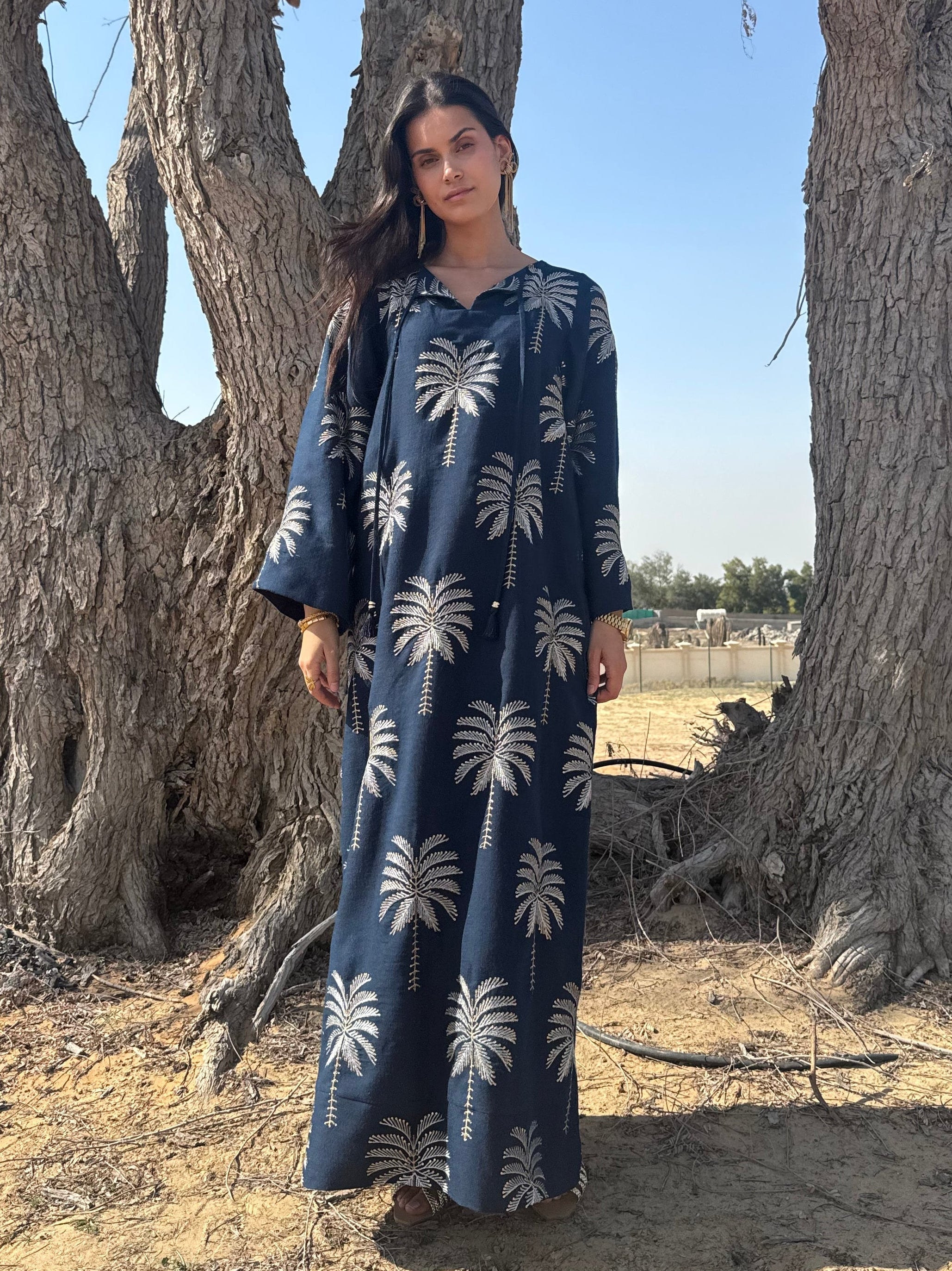 قفطان بالميرا - كحلي