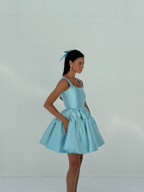 Blue Short Dress - EDS019B
