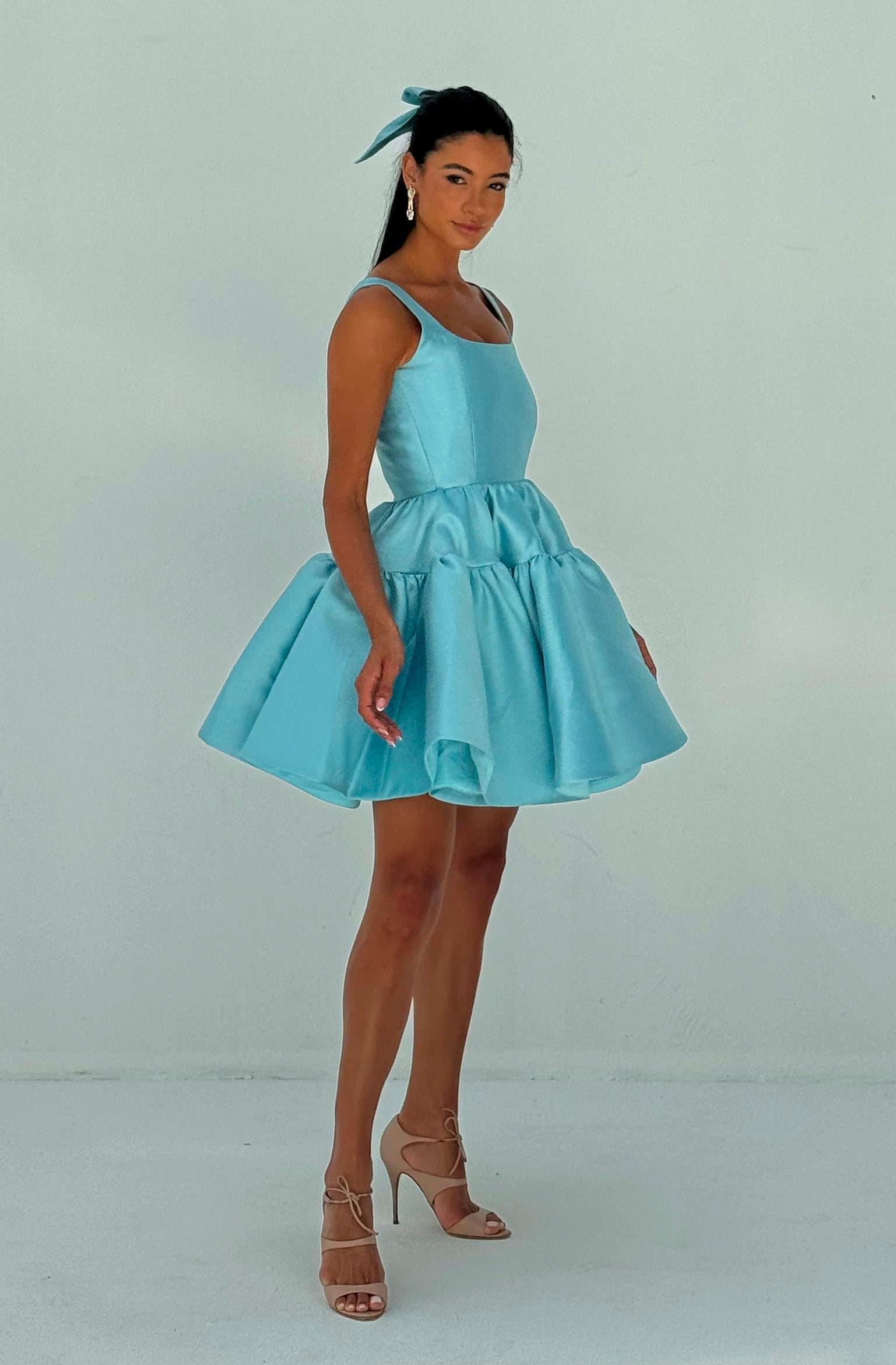 Blue Short Dress - EDS019B