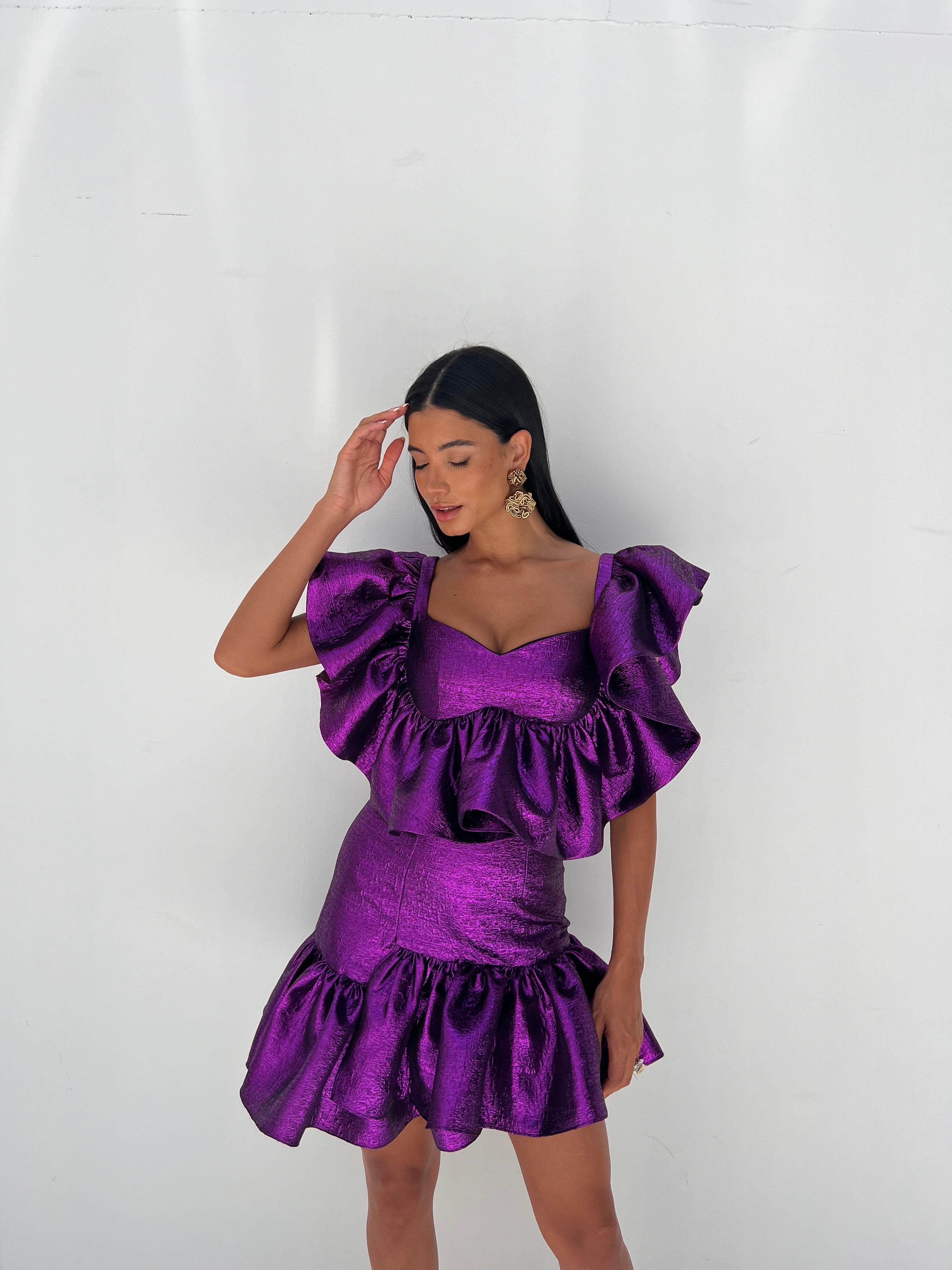 Purple Skirt - EDS029