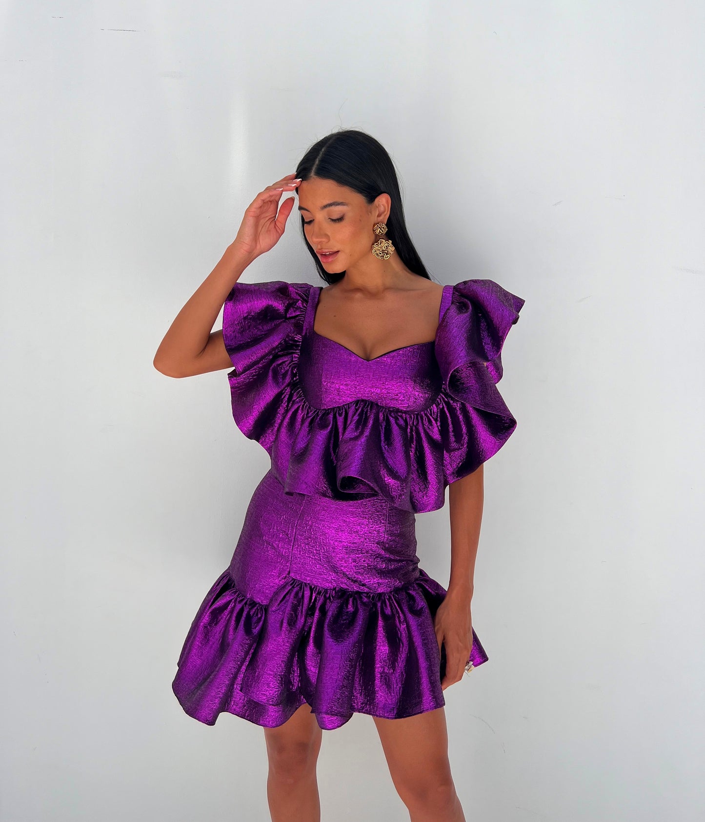 PURPLE BROCADE - EDS032