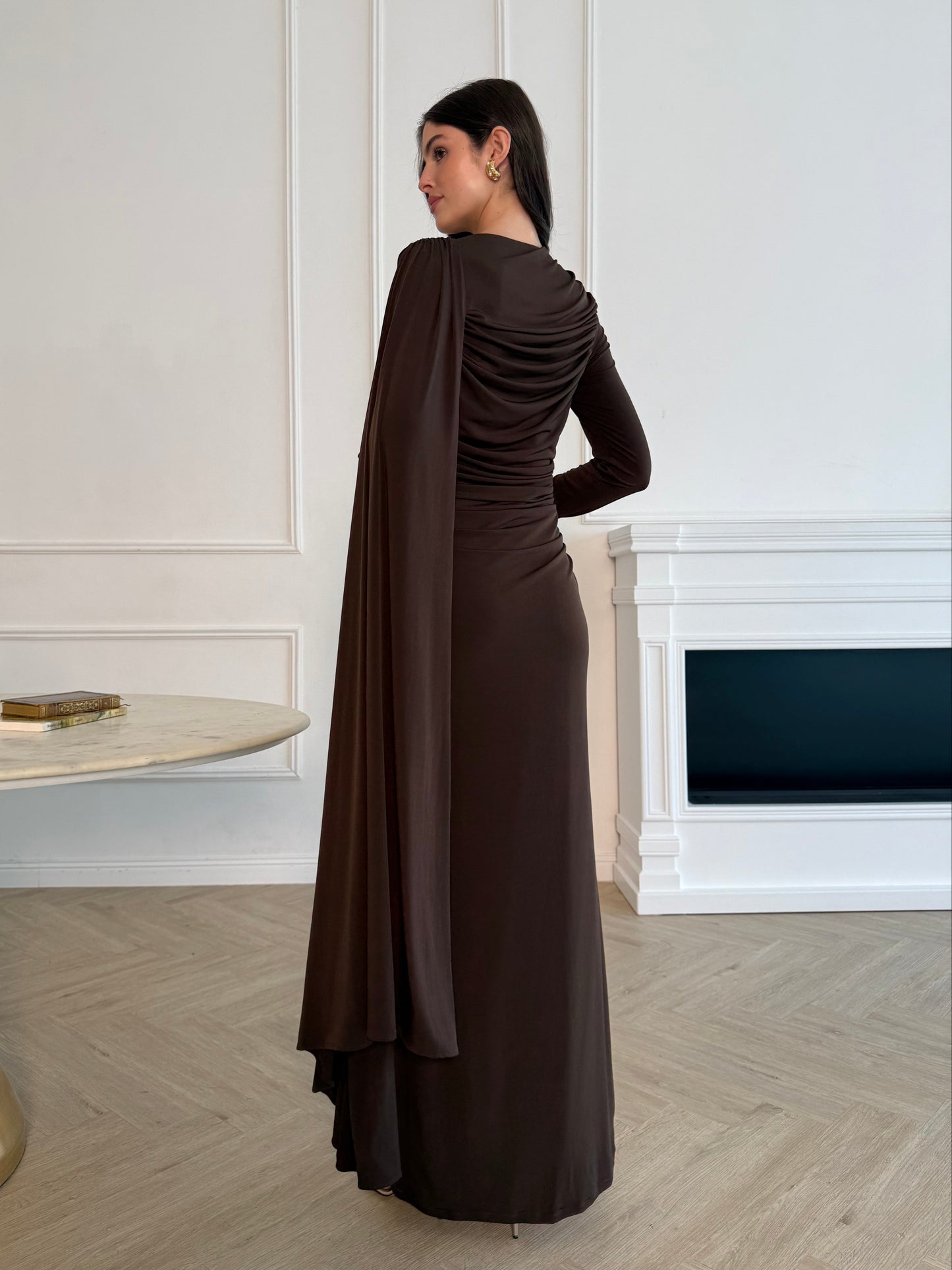 Elan Dress - Brown