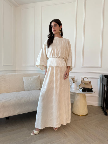 Opaline Kaftan - White