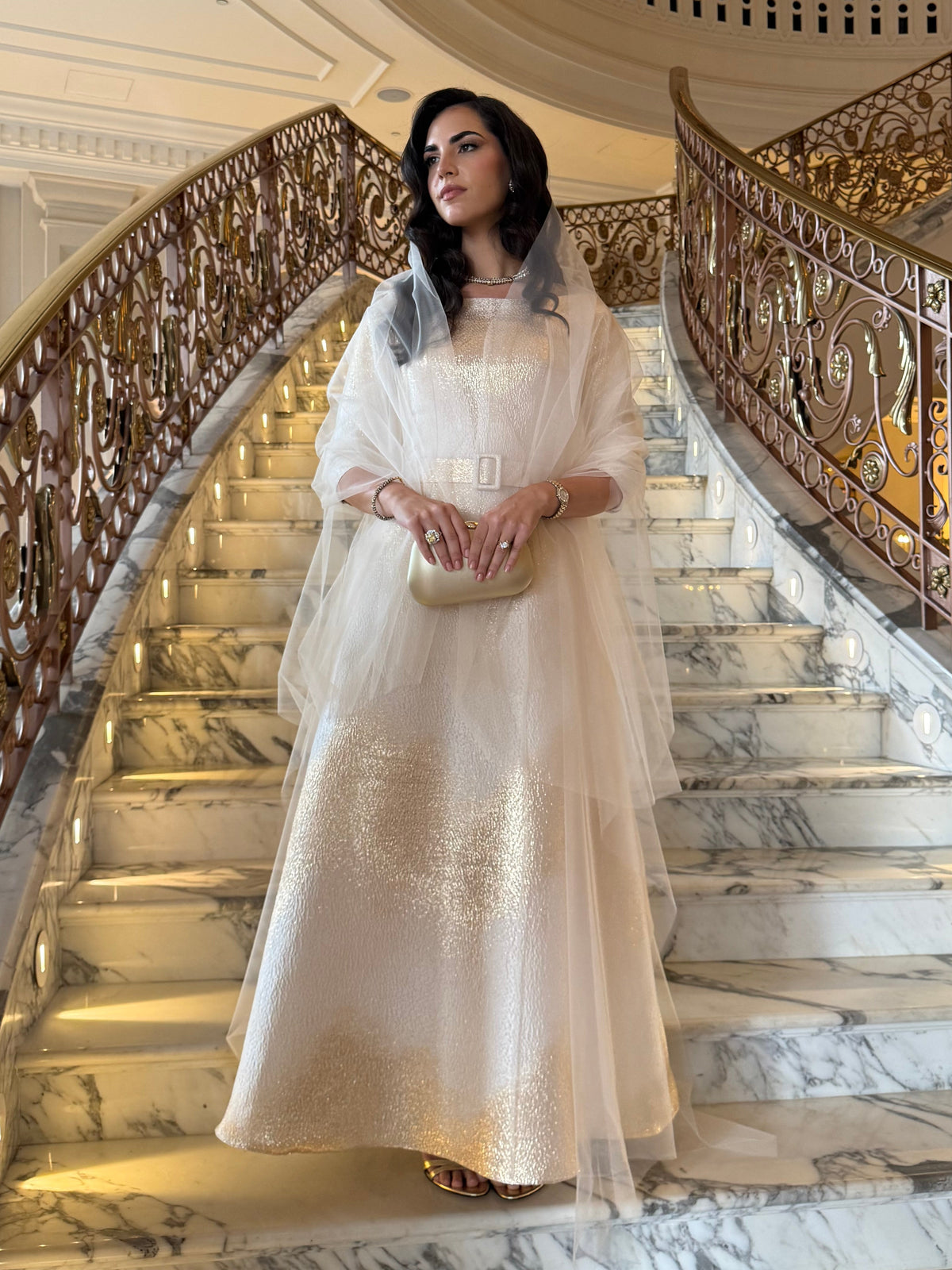Bianca Dress with Abaya