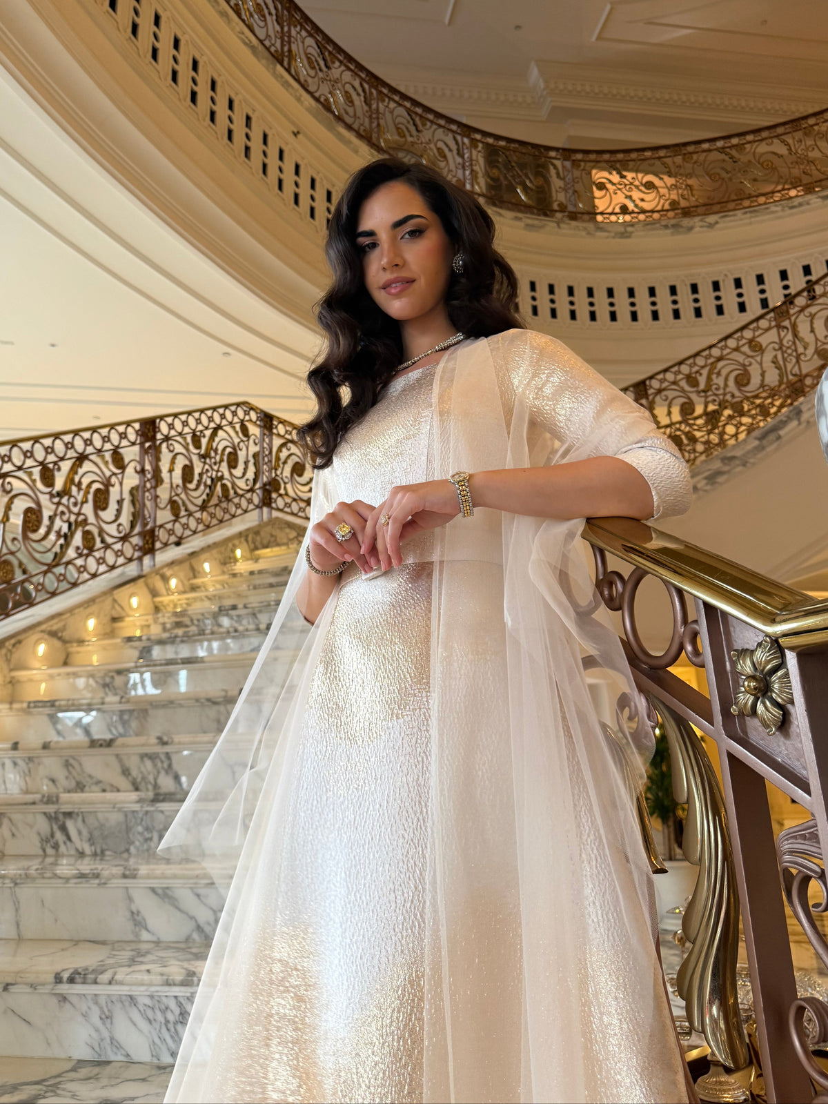 Bianca Dress with Abaya