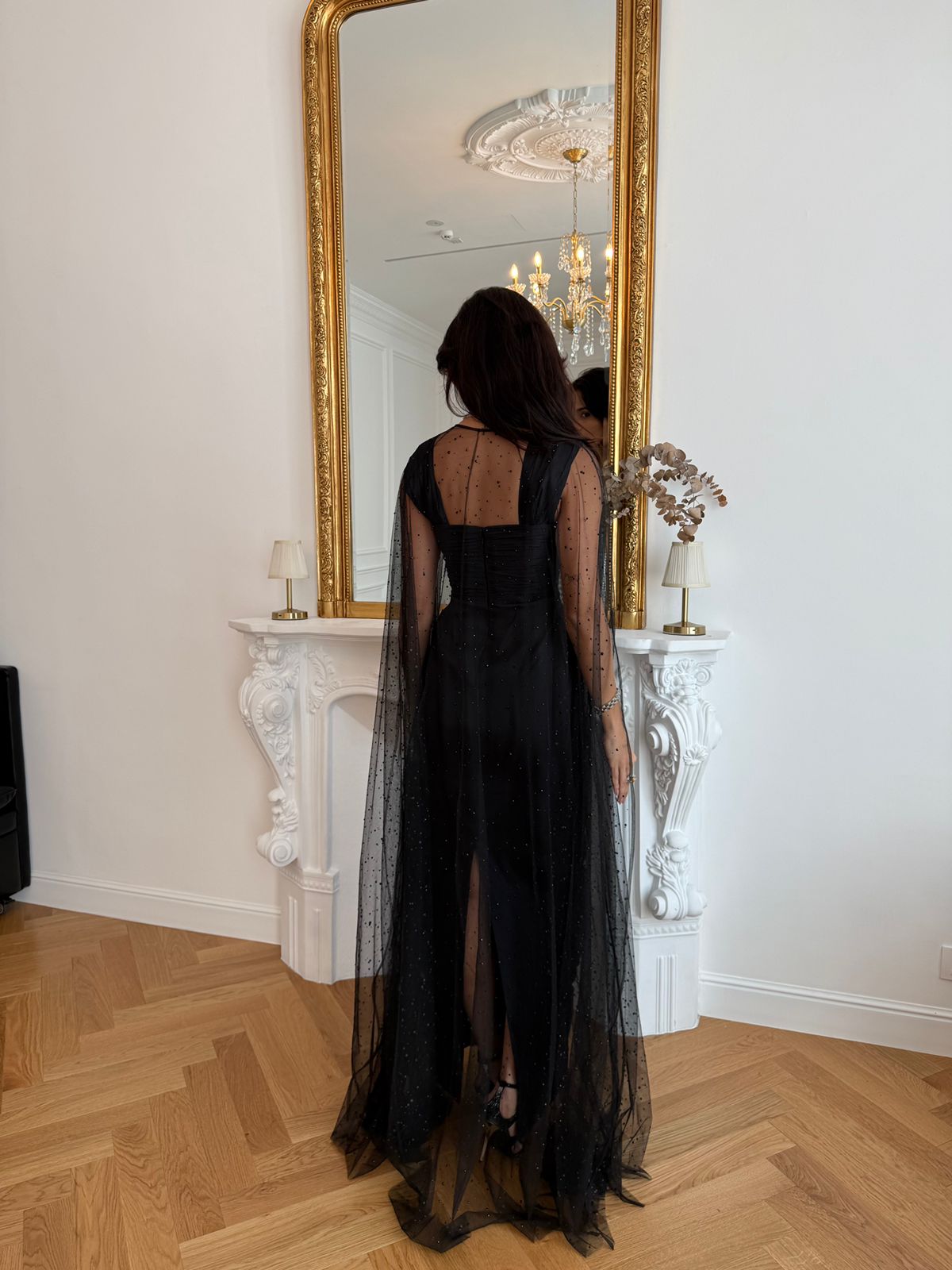 Selene Abaya - Black