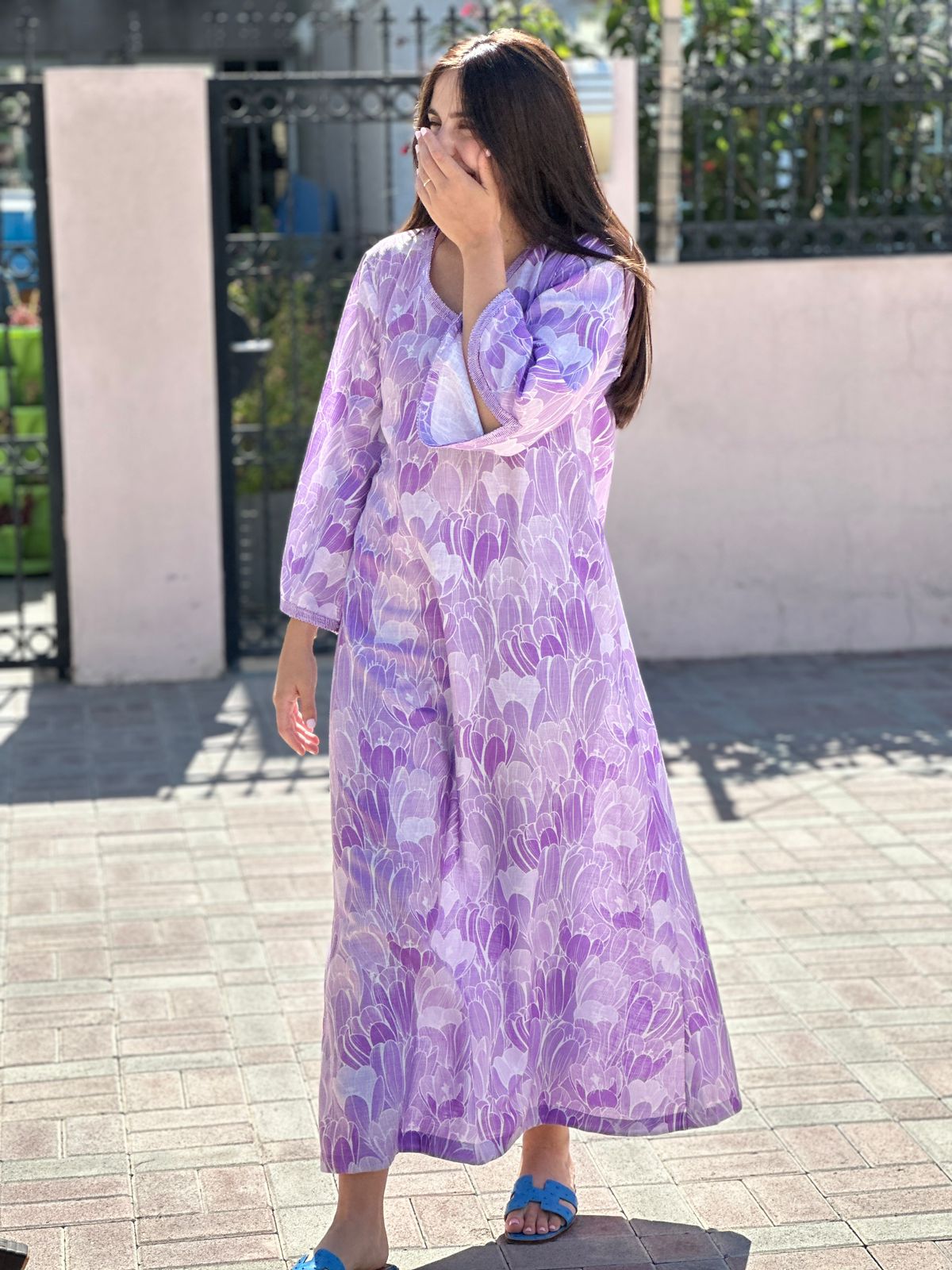 Purple Kaftan Tulip