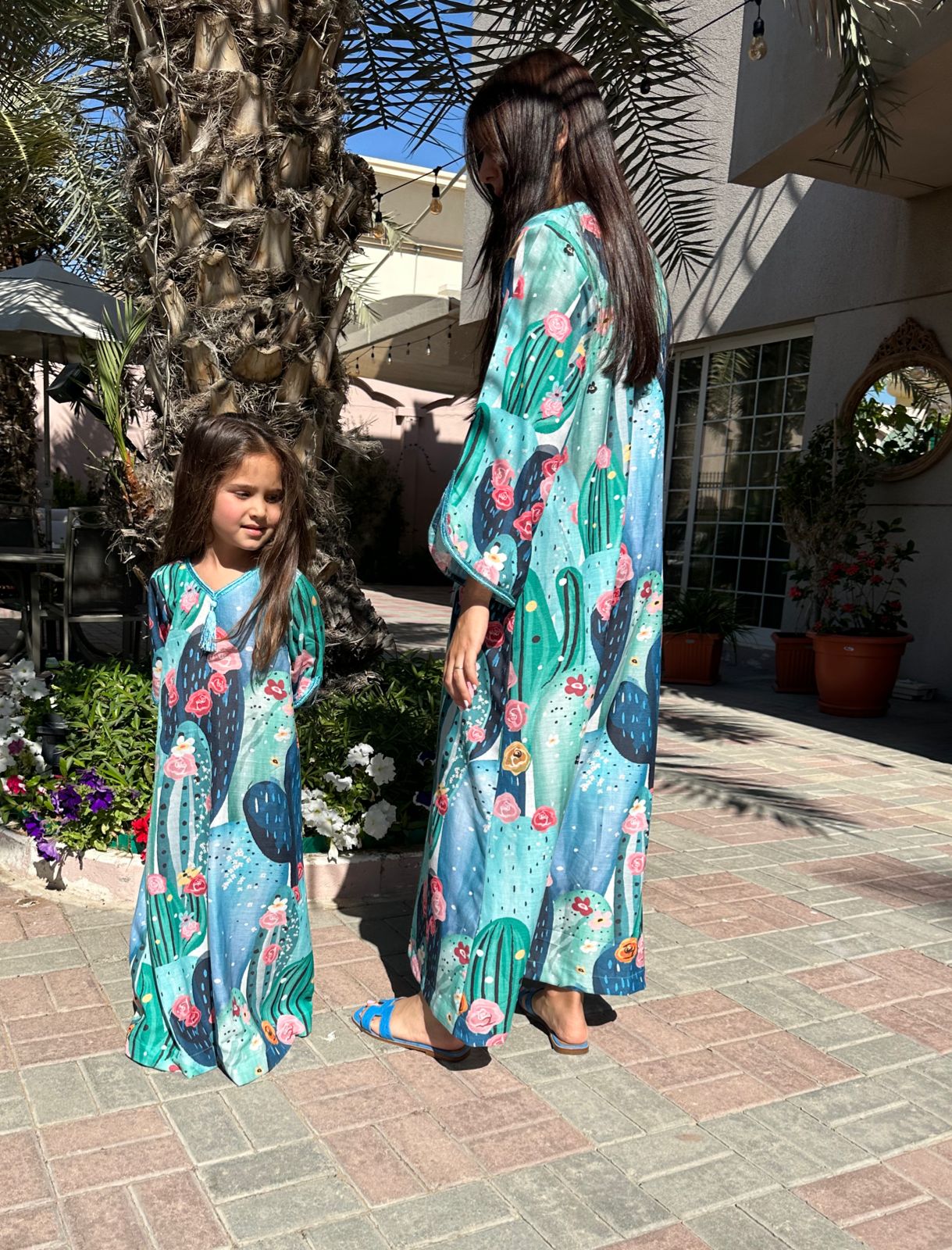 Green Kaftan Catcus - Kids