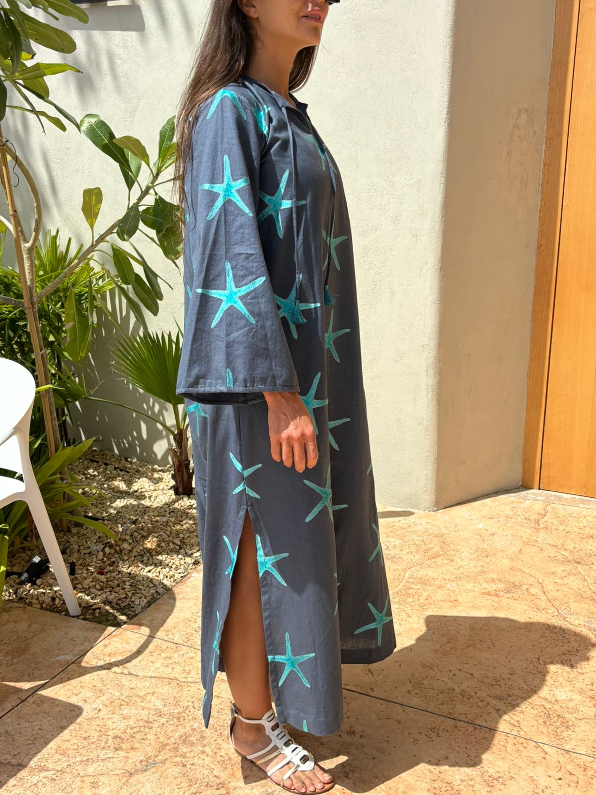 Starfish Kaftan - Blue