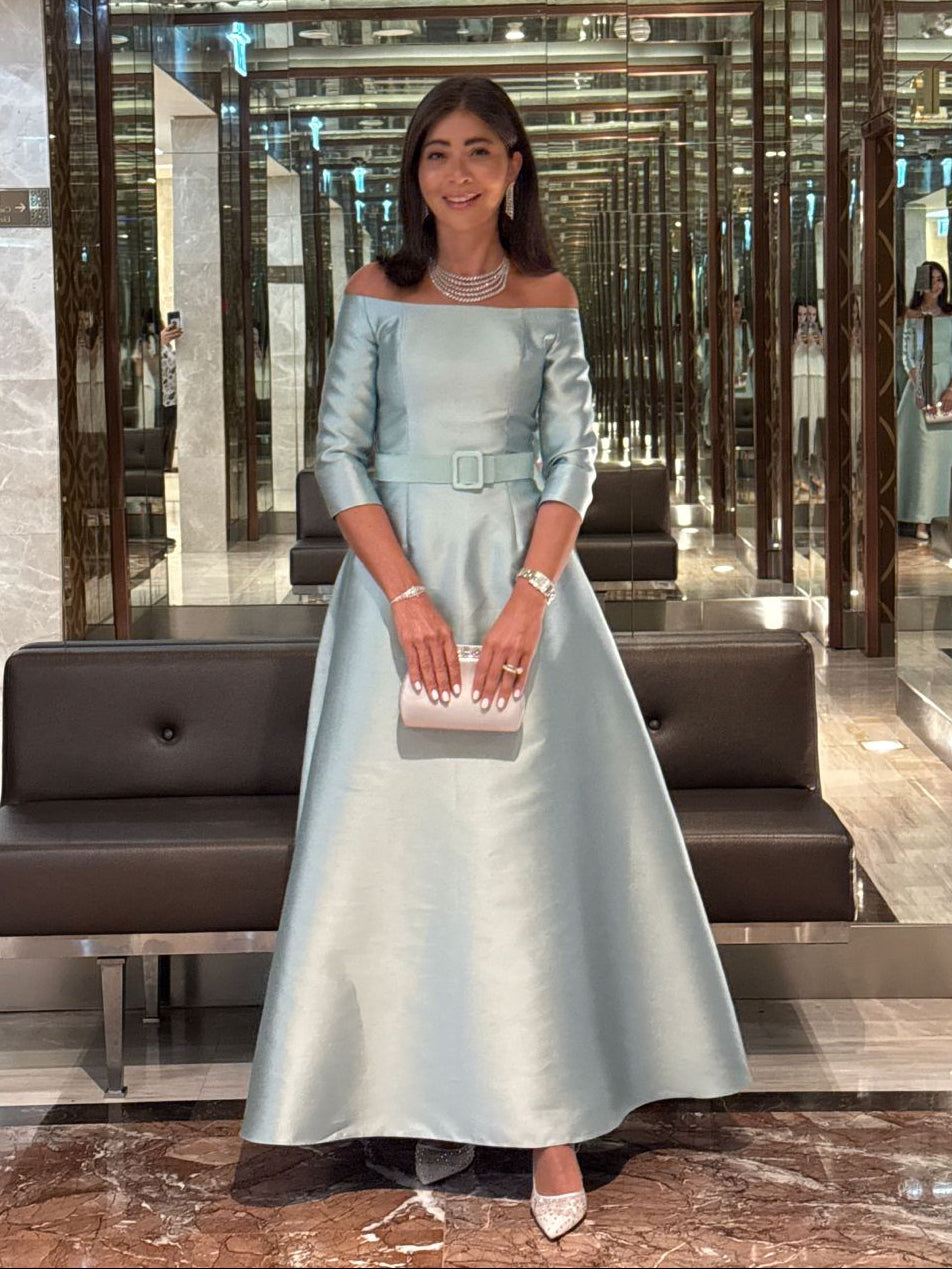 A-line dress